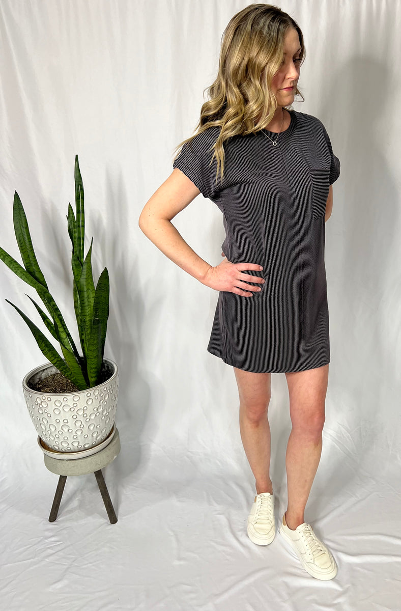 Everyday T Shirt Dress Sunday Grey