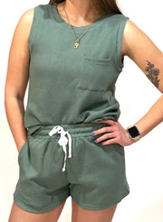 Green Waffle Set