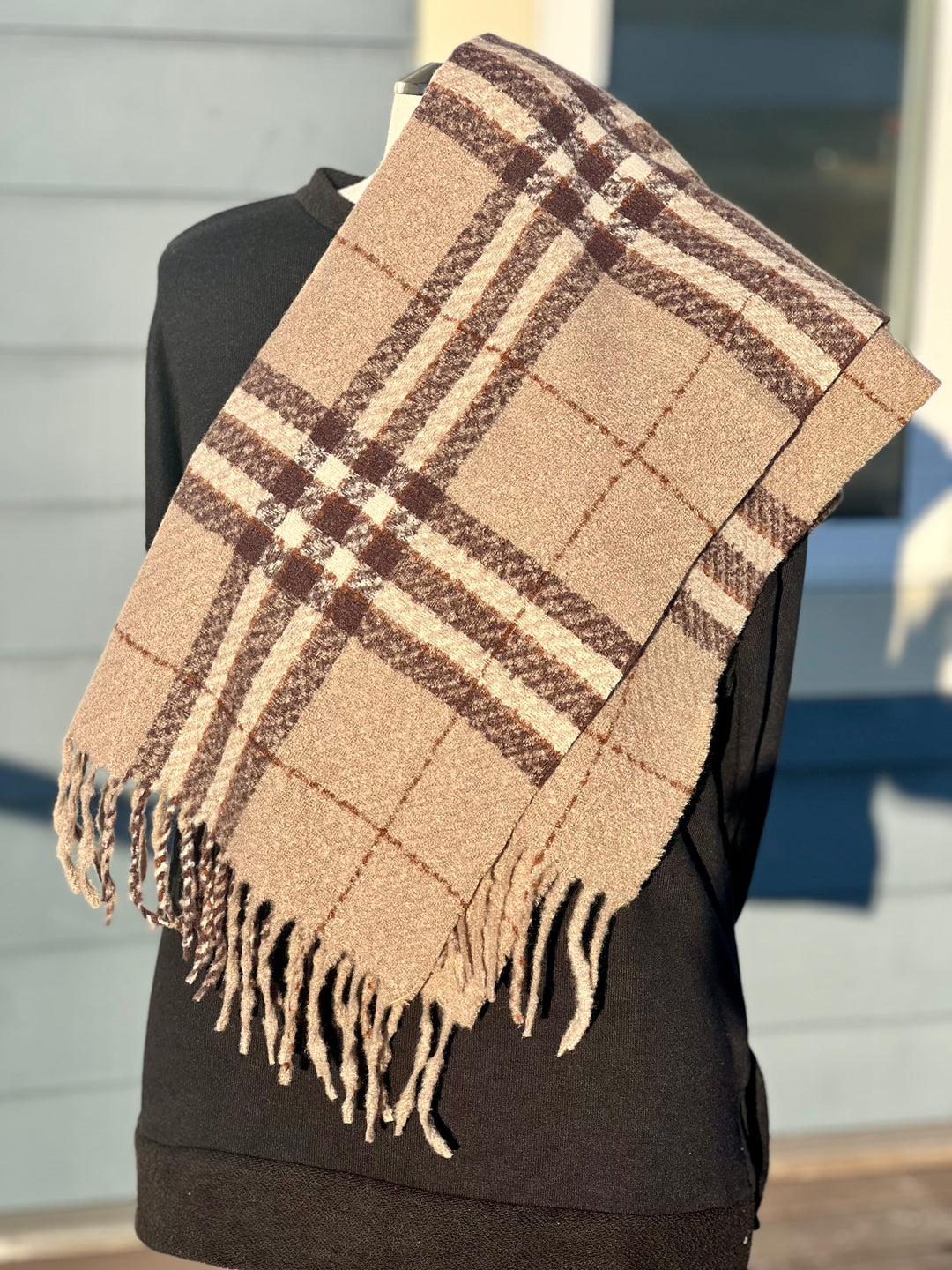 【ANCELLM / アンセルム】WOOL BLANKET SCARF ANCELLM / アンセルム】WOOL BLANKET SCARF