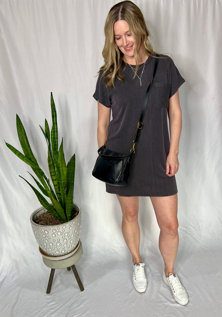 Everyday T Shirt Dress Sunday Grey