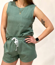 Green Waffle Set