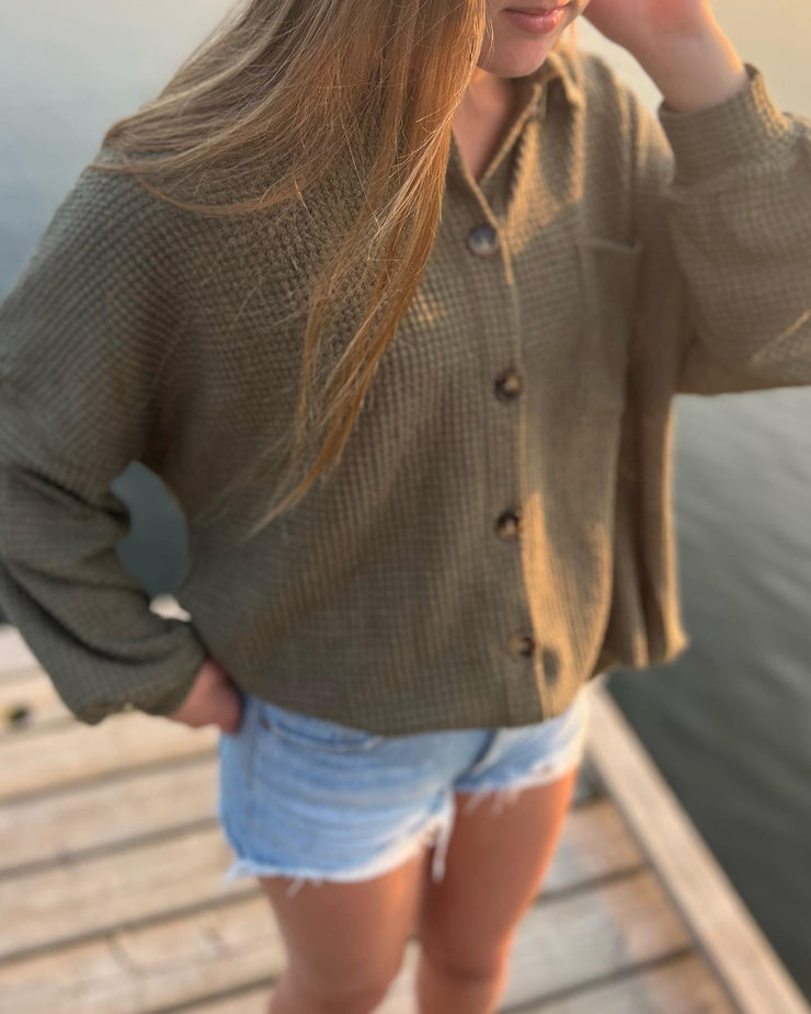 Becky Waffle Knit