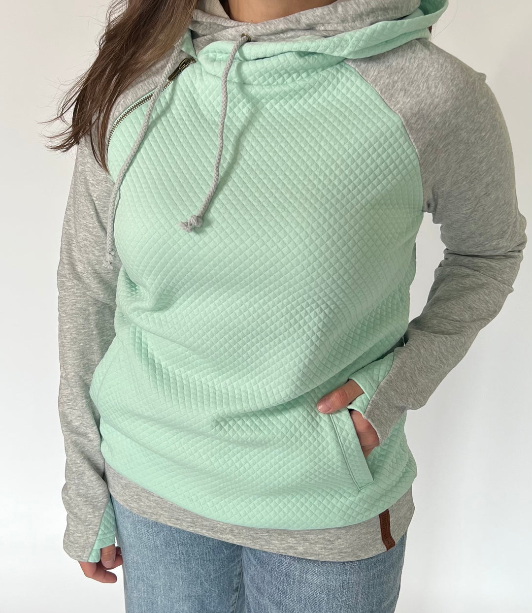 Mint Green Hoodie – Sunday Grey