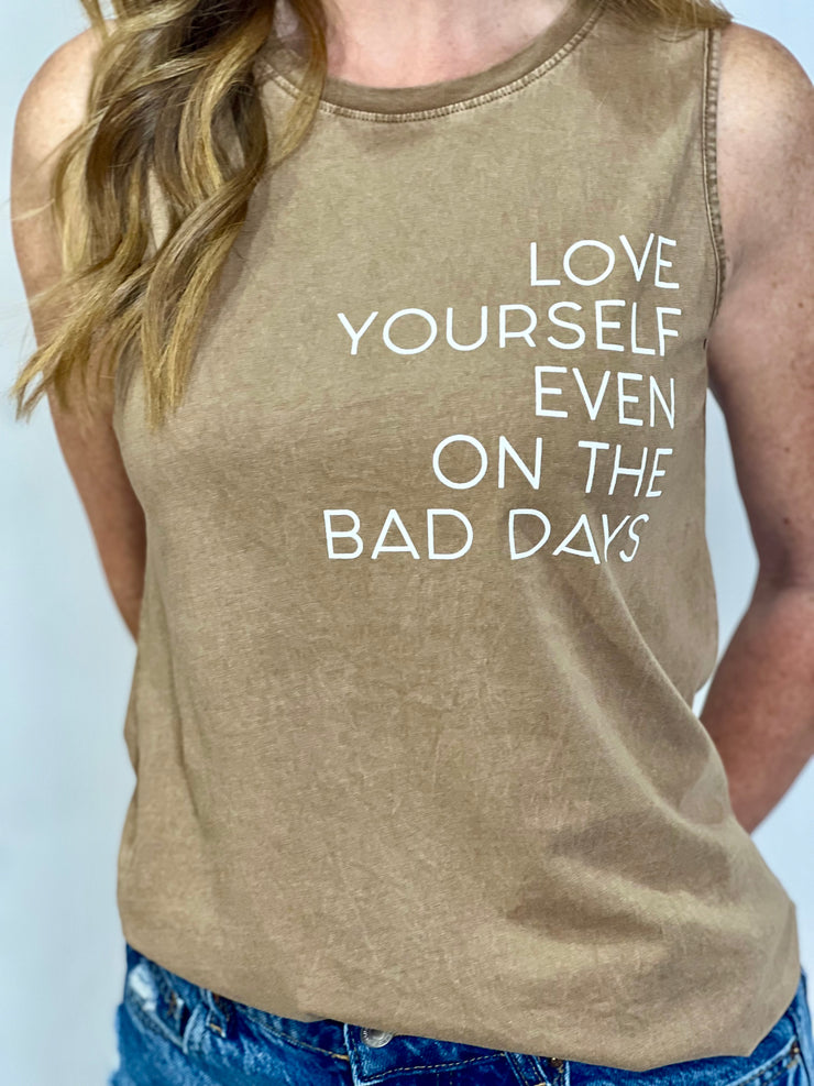 Love Yourself Mineral Graphic Tank